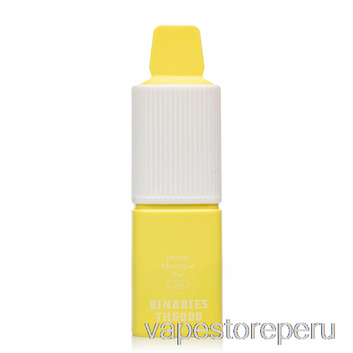 Vape Recargable Horizonte Binarios Th6000 Tarta De Merengue De Limón Desechable